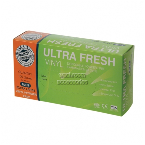 View Disposable Vinyl Gloves Powder Free Medium details.