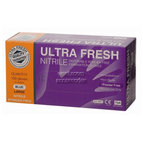 Disposable Nitrile Gloves Powder Free Large