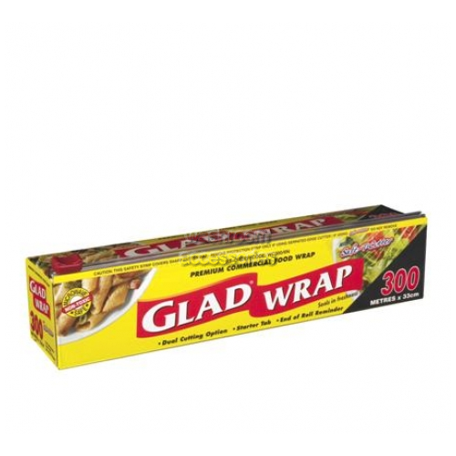 WC300/6N Glad Cling Wrap 300m x 33cm