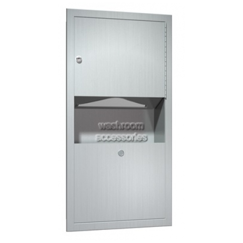 10-0462-AD-9 Combo Unit Towel Dispenser and Waste Bin 7.6L