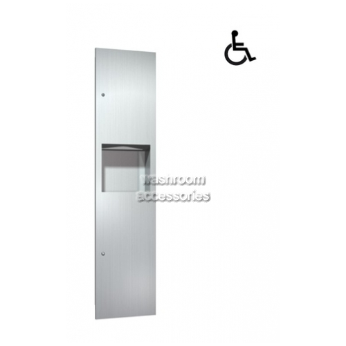 10-6467 Combo Unit Towel Dispenser and 16L Waste Bin