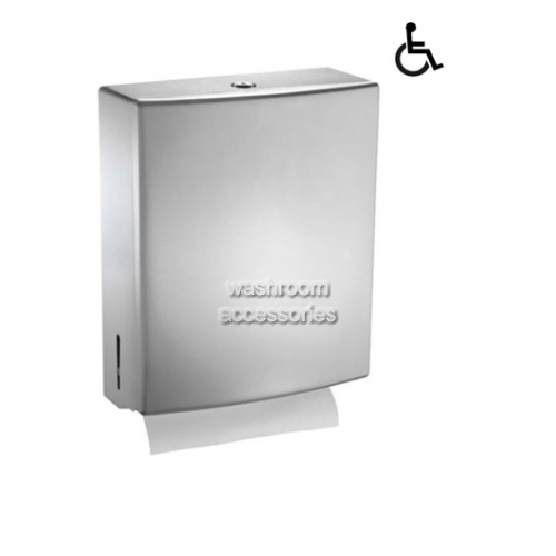 10-20210 Paper Towel Dispenser Curved