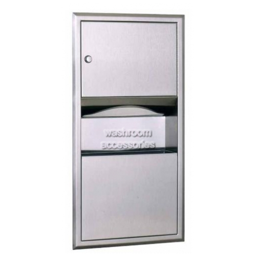 B369 Paper Towel and Waste Unit 7.6L Recessed