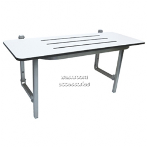 View ML995 Folding Shower Stainless Steel Framing details.