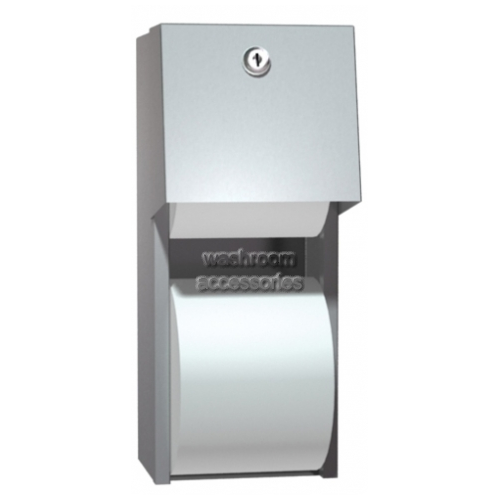 View 10-0030 Double Toilet Roll Dispenser Hide-A-Roll details.