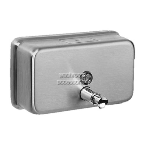 Poseer Liquid Soap Dispenser Horizontal with Metal Pump