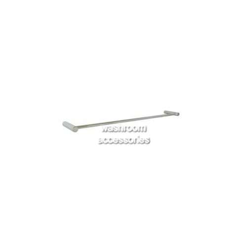 View ML6008 Single Towel Rail Straight Round Mounting details.