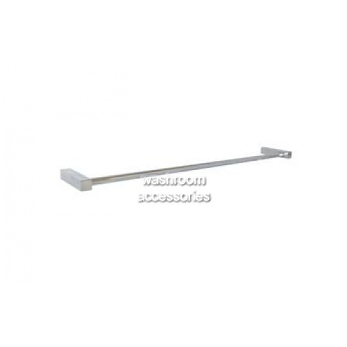 View ML6060 Single Towel Rail Square Mounting details.