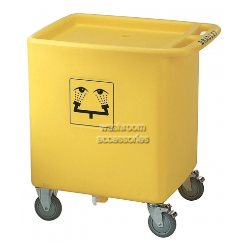 View Portable Eyewash Waste Cart 212L details.
