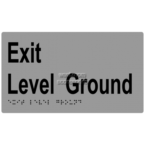 View ML16997 Braille Sign Exit Ground Floor details.