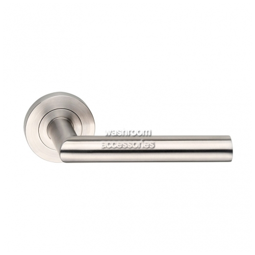 L85-S Door Handle Round Rose