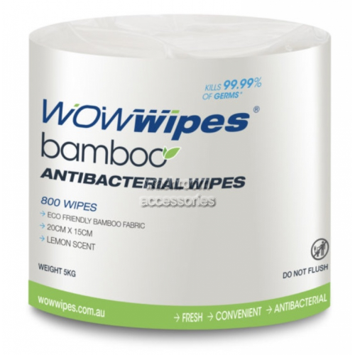 Bamboo Fabric Antibacterial Wipes 3200 Sheets