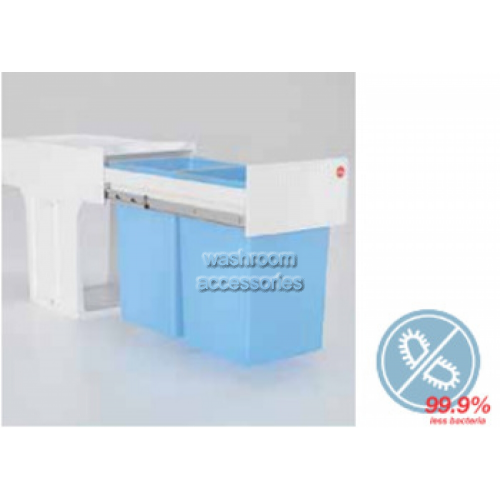 View Waste Bin 2 x 15L Antibacterial details.