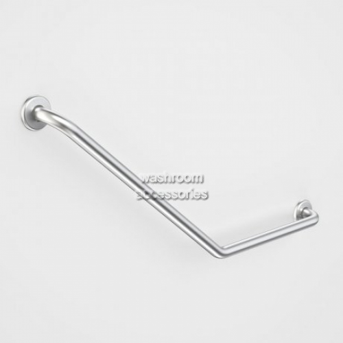 View 687463SS 140 Degree 450x700 Grab Rail Right Hand details.