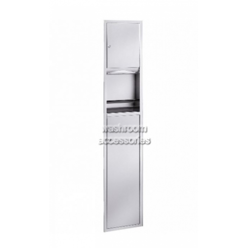 225 Combo Unit Towel Dispenser and Bin 40L