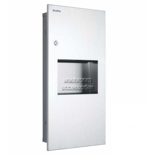 2297A Combo Unit Towel and Waste Receptacle 8L