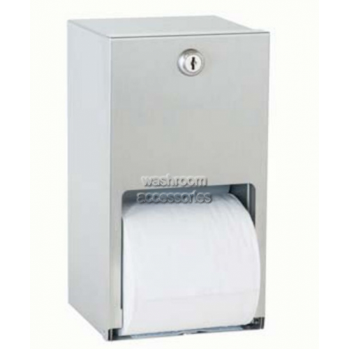 5402 Double Toilet Roll Dispenser Lockable