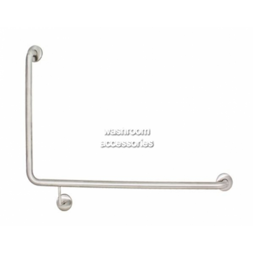 812 Toilet Grab Rail 90 Degree Right Hand 38mm Dia