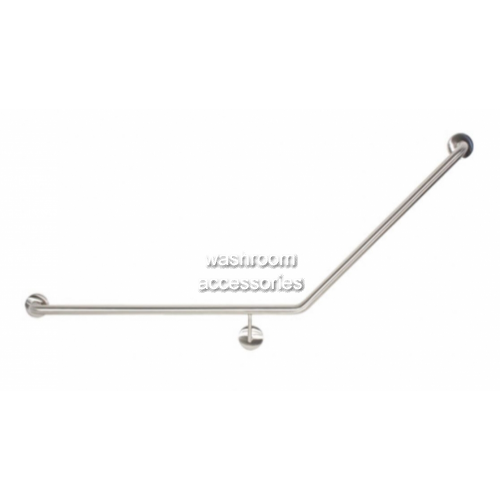 832 Toilet Grab Rail 45 Degree Left Hand