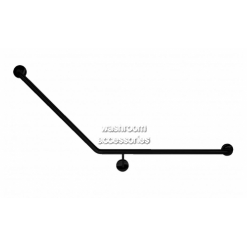 View 832-MB Toilet Grab Rail 45 Degree Right Hand details.