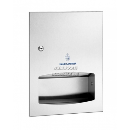 6848 Sensor Sanitiser Dispenser Recessed