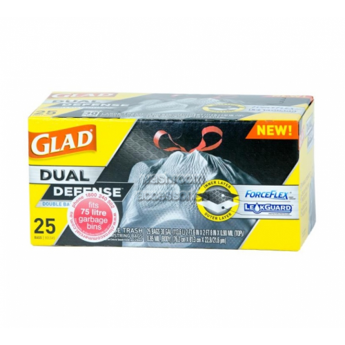 GFFGB25 Garbage Bags Drawstring 75L