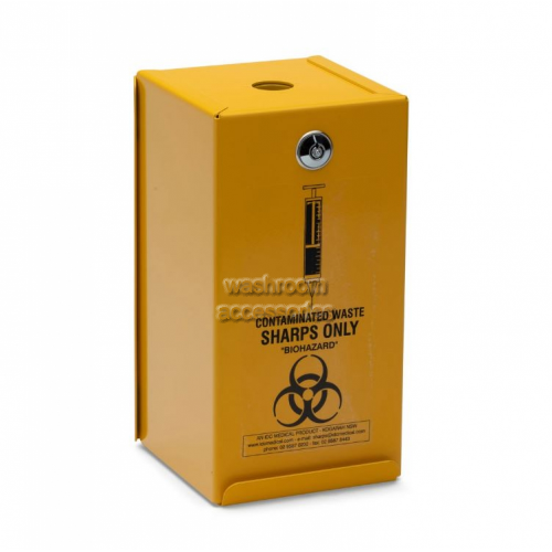YA2L Steel Security Safe Sharps Disposal 2L