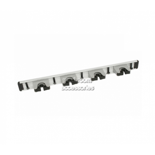 11800 Universal Mop and Broom Holder on Rail