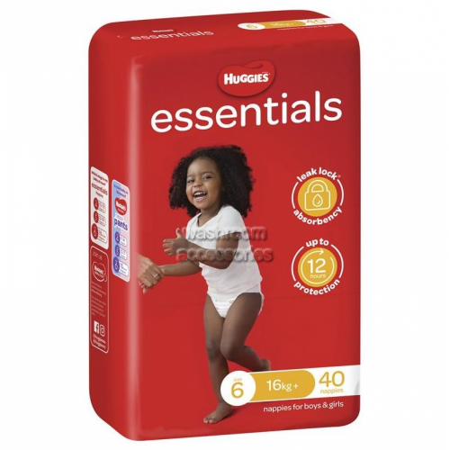 Essentials Nappies Unisex Size 6
