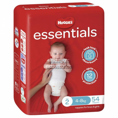 View Essentials Nappies Unisex Size 2 details.