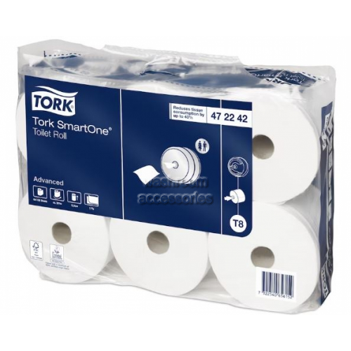 View 472242 Jumbo Toilet Roll Advanced 207m details.