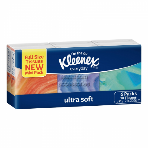 0202 Pocket Pack Facial Tissues 3 Ply