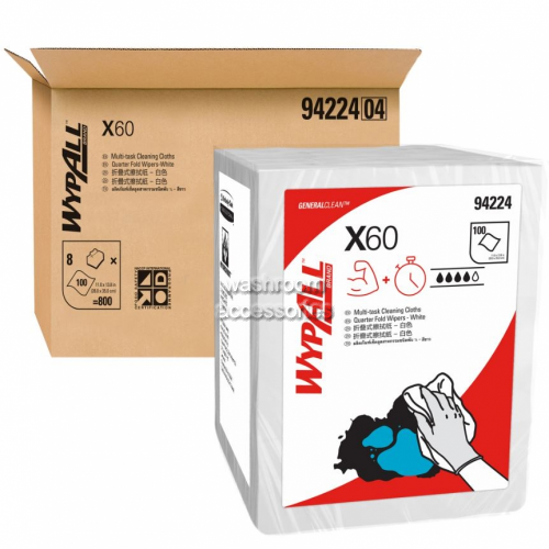 View X60 Single Sheet Wipers details.