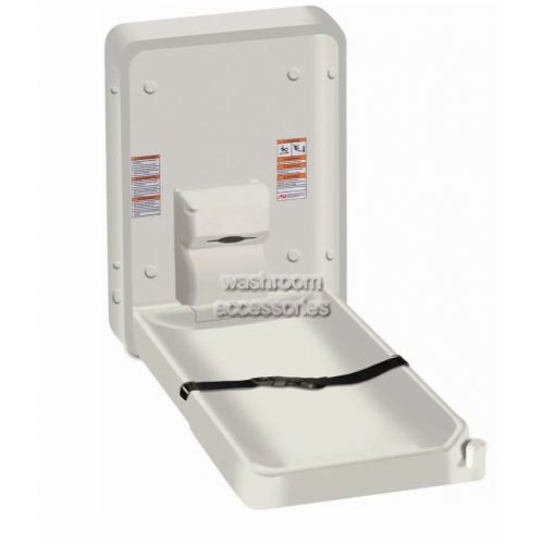10-9015 Baby Change Table Vertical Surface Mount