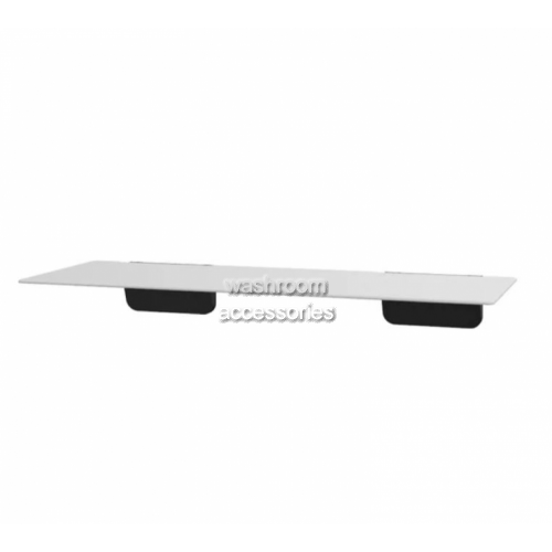 View S01DW Fold Up Shower Seat White details.