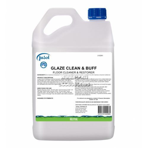 View Glaze Clean and Buff Floor Cleaner and Restorer details.