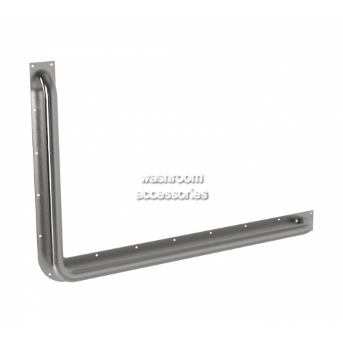 SA72BP Toilet Grab Rail 90 Degree Right Hand Anti-Ligature