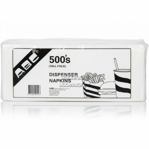 Tall Fold 1 Ply Serviettes