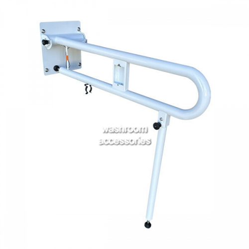 View Bariatric Drop Down Grab Rail with Nurse Call Button Left Hand details.