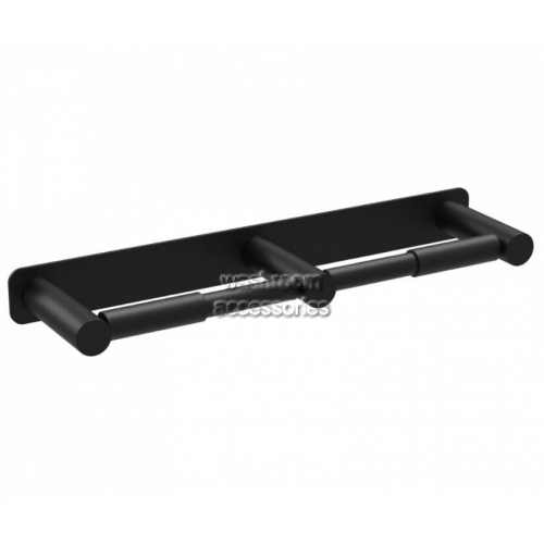 Double Toilet Roll Holder With Backplate