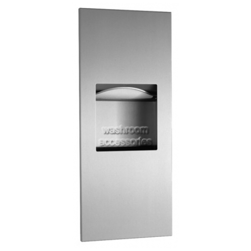 View B36903 Paper Towel and Waste Receptacle 6L details.